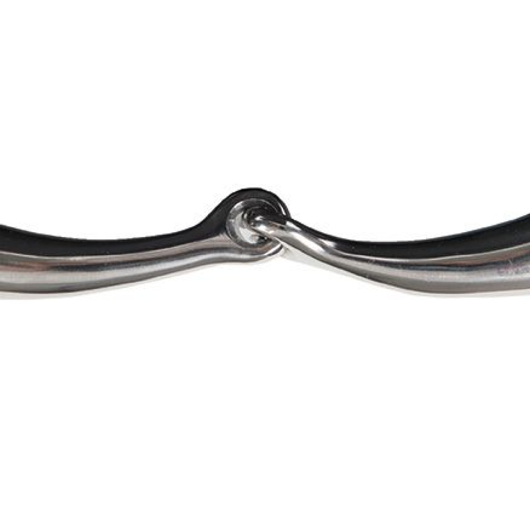 HKM Eggbutt 18mm Stainless Steel Snaffle Anatomic