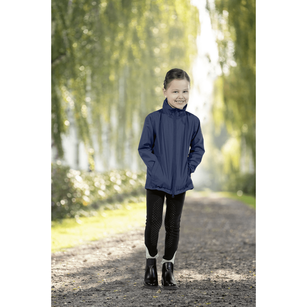 HKM Kids Rainy Day Rain Jacket #colour_deep-blue