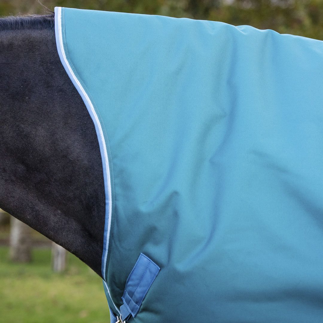 Horseware Ireland Amigo Bravo 12 Wug 250g Medium Turnout Rug #colour_storm-green-turquoise-aqua
