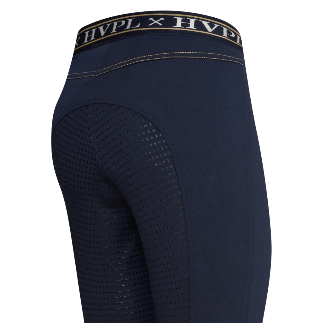 HV Polo Kiera Full Grip Riding Tights #colour_navy