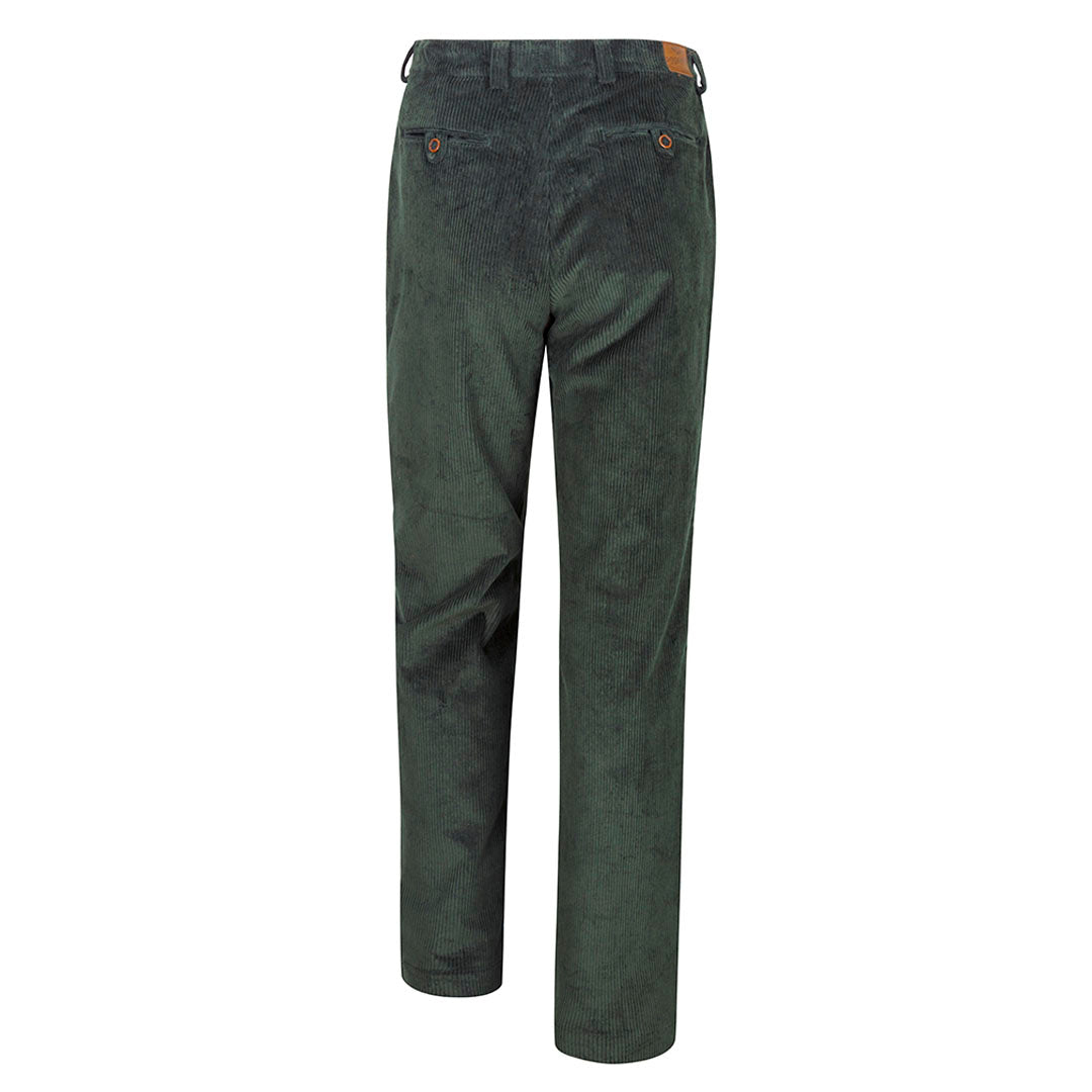 Hoggs of Fife Callander Men's Heavyweight Cord Trousers #colour_olive