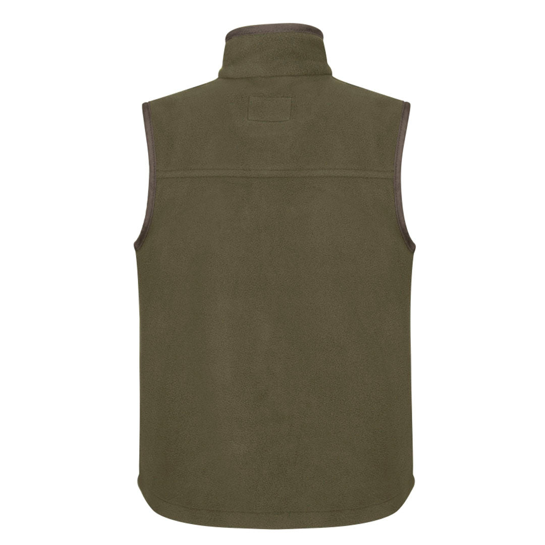 Hoggs of Fife Woodhall Junior Fleece Gilet #colour_green