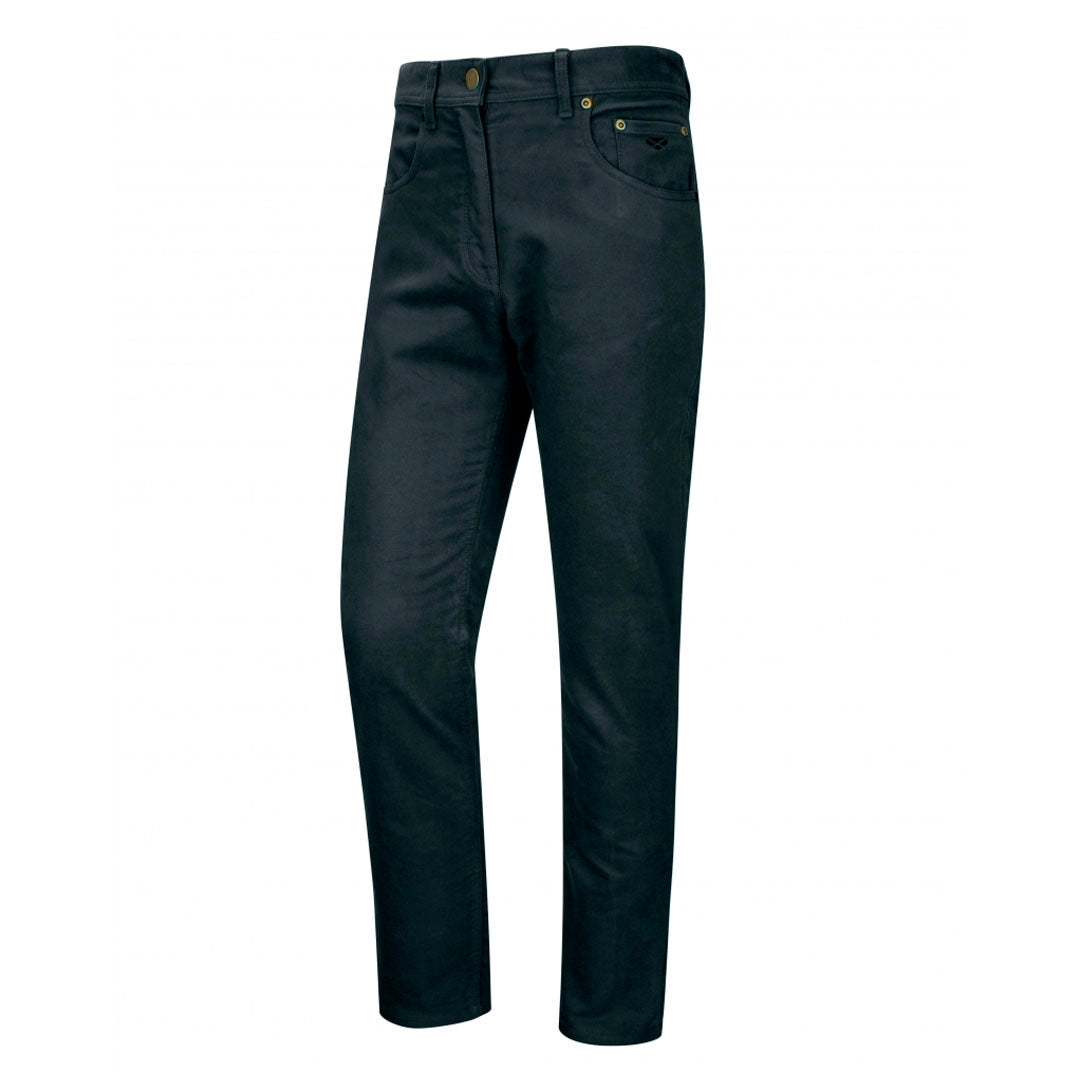 Hoggs of Fife Carrick Men's Technical Stretch Moleskin Jeans #colour_navy