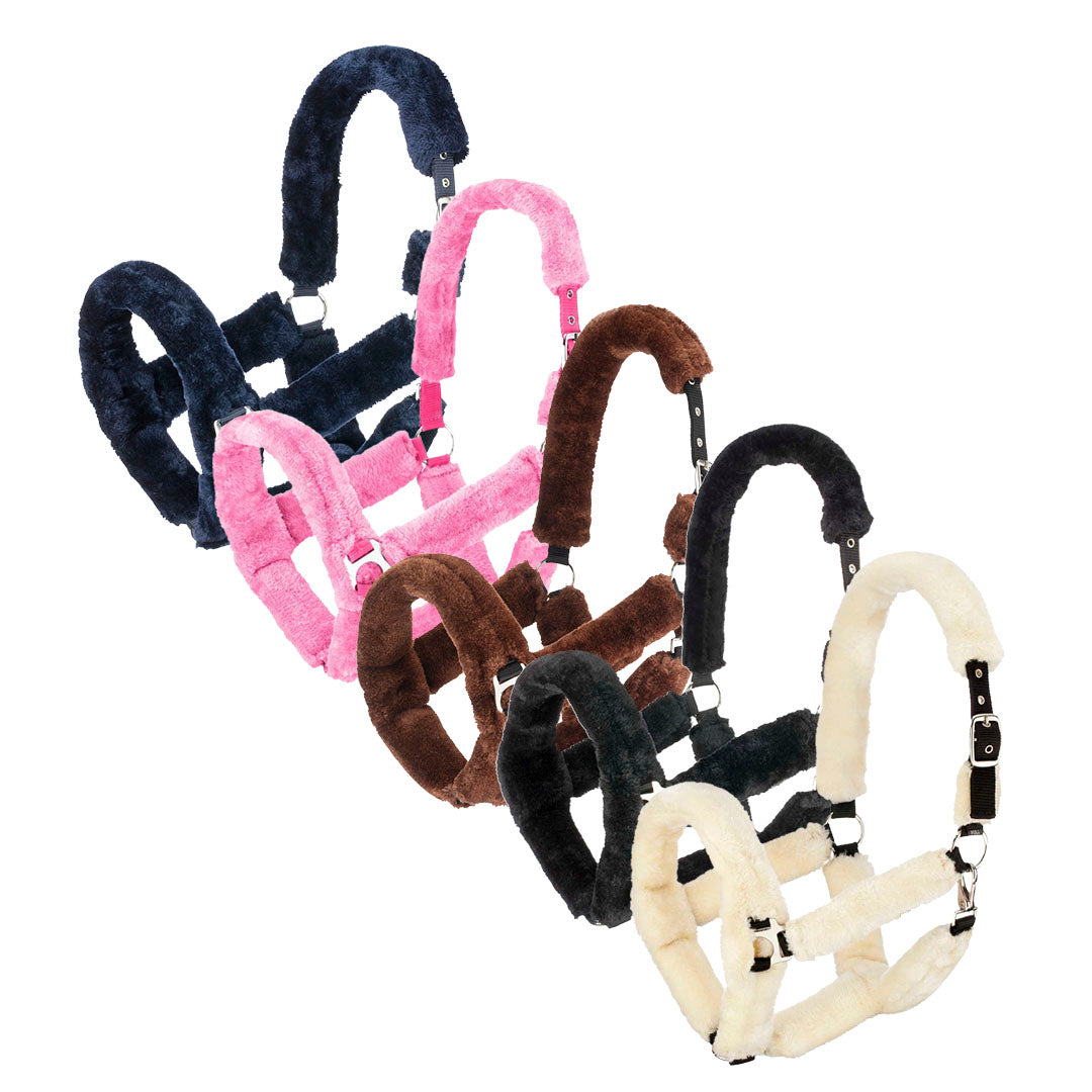 hy equestrian 팹 양털 헤드 칼라