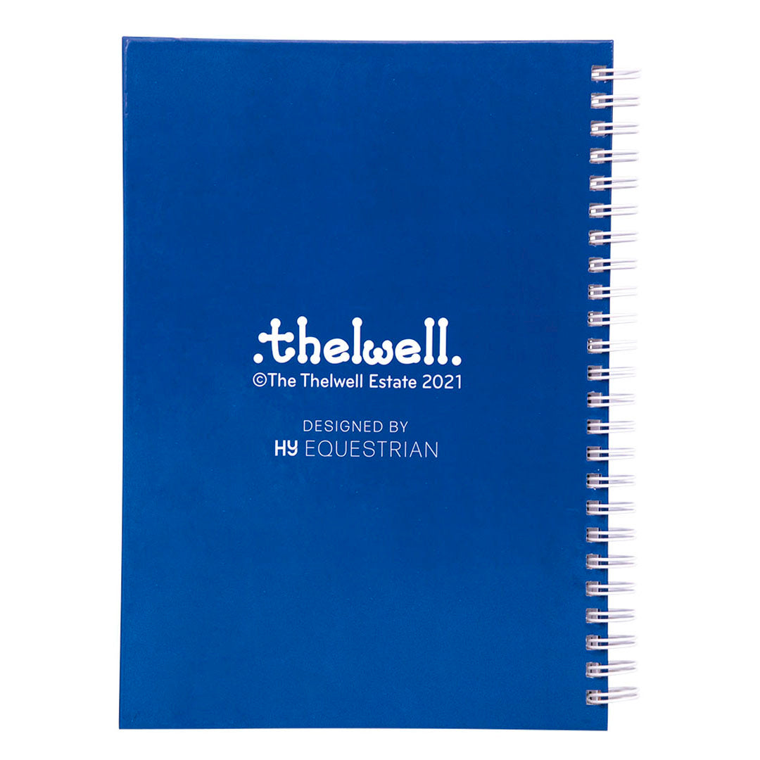 Hy Equestrian Thelwell Jumps Collection Notebook #colour_classic-blue