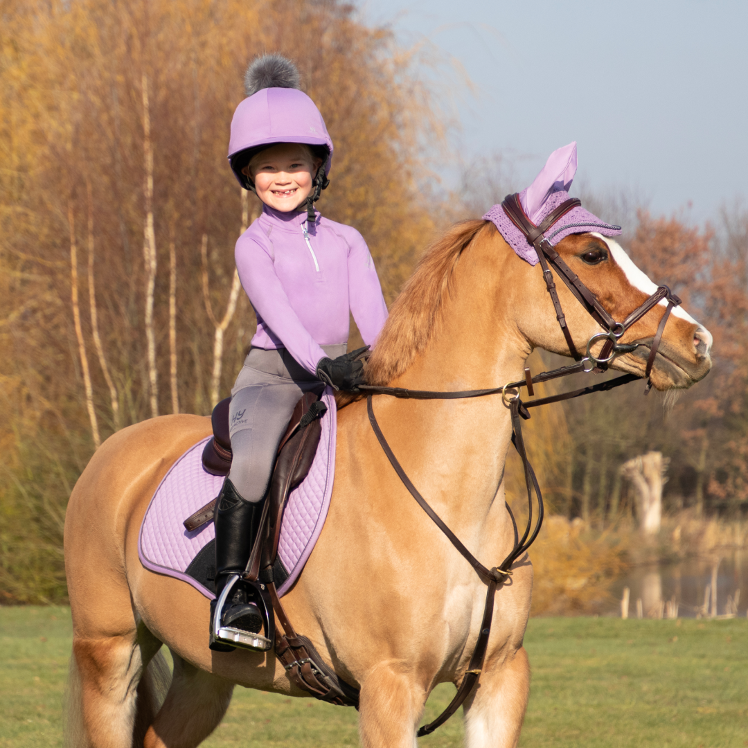 Hy Sport Active Young Rider Base Layer #colour_blooming-lilac