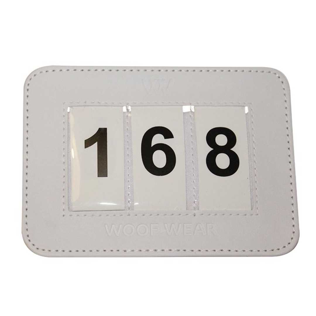 Woof Wear 3 Digit Dressage Number Holder