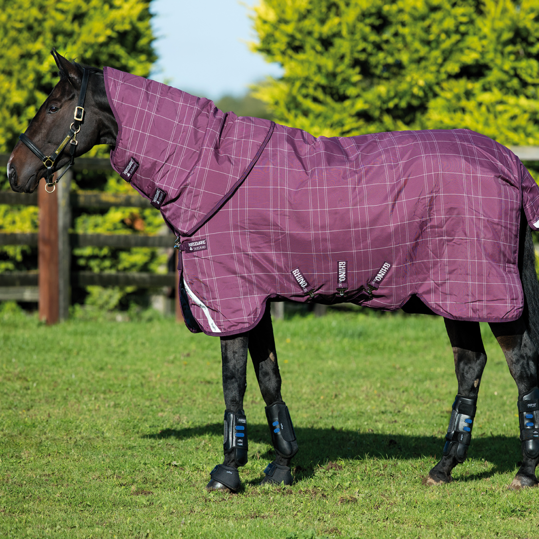 Horseware Ireland Rhino Plus with Vari Layer Medium 250g #colour_purple