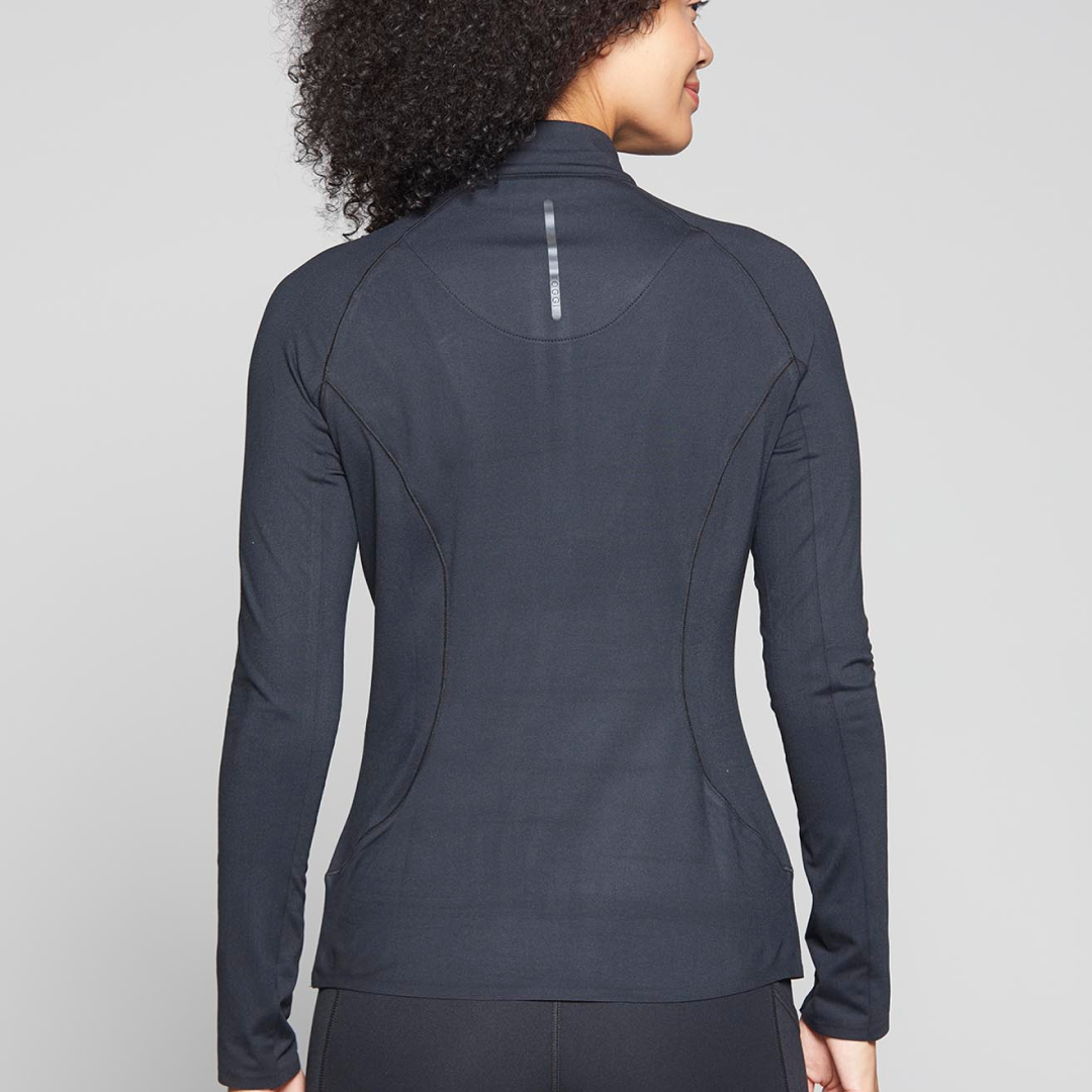 Toggi Reflector Women's Technical Base Top #colour_jet-black