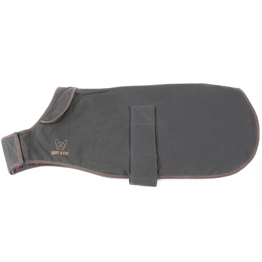 Digby & Fox Wax Coat #colour_olive