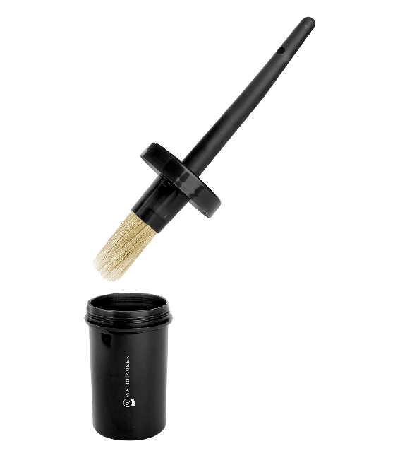 Mackey Hoof Brush And Bottle #colour_black