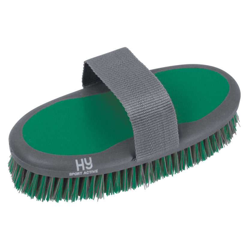 Hy Sport Active Sponge Brush #colour_emerald-green