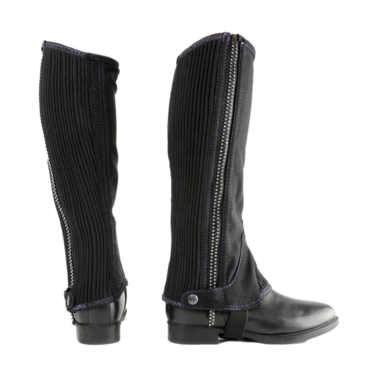 Hyland Amara Diamante Half Chaps