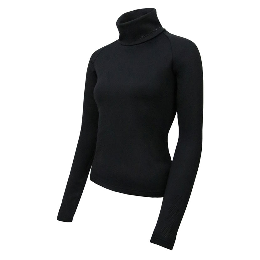 Coldstream Legars Roll Neck Top #colour_black