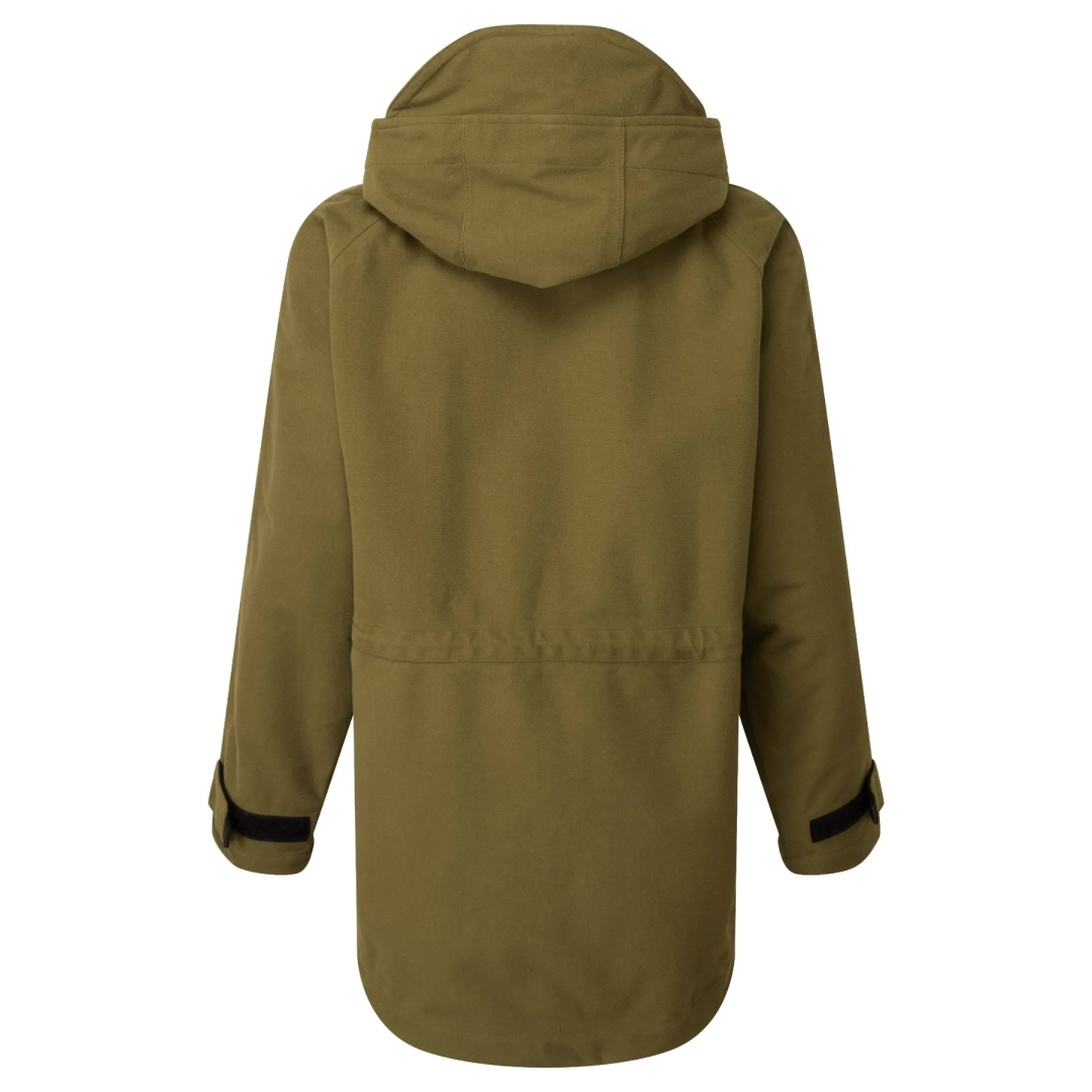 Ridgeline Kid's Monsoon Jacket #colour_teak