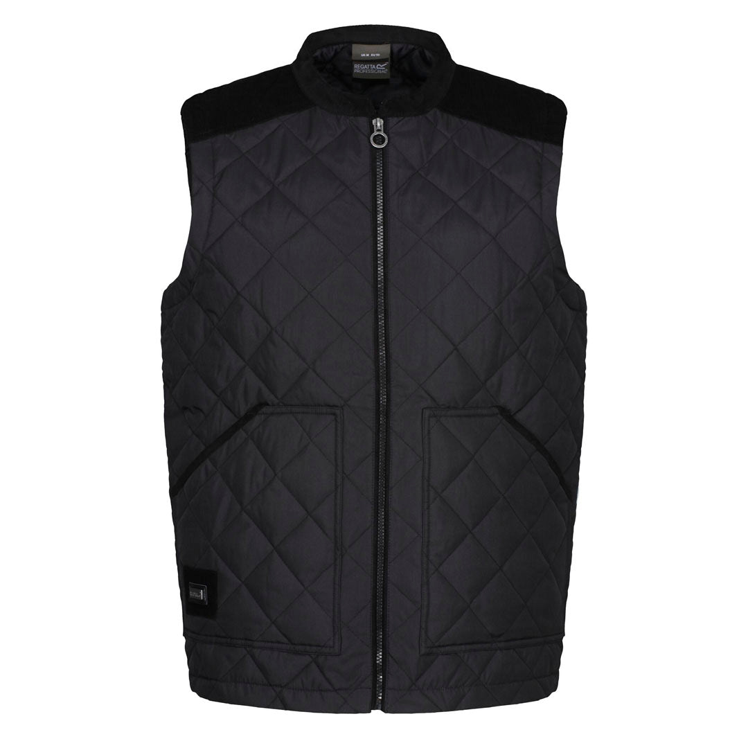 Regatta Professional Moreton Quilted Gilet #colour_black