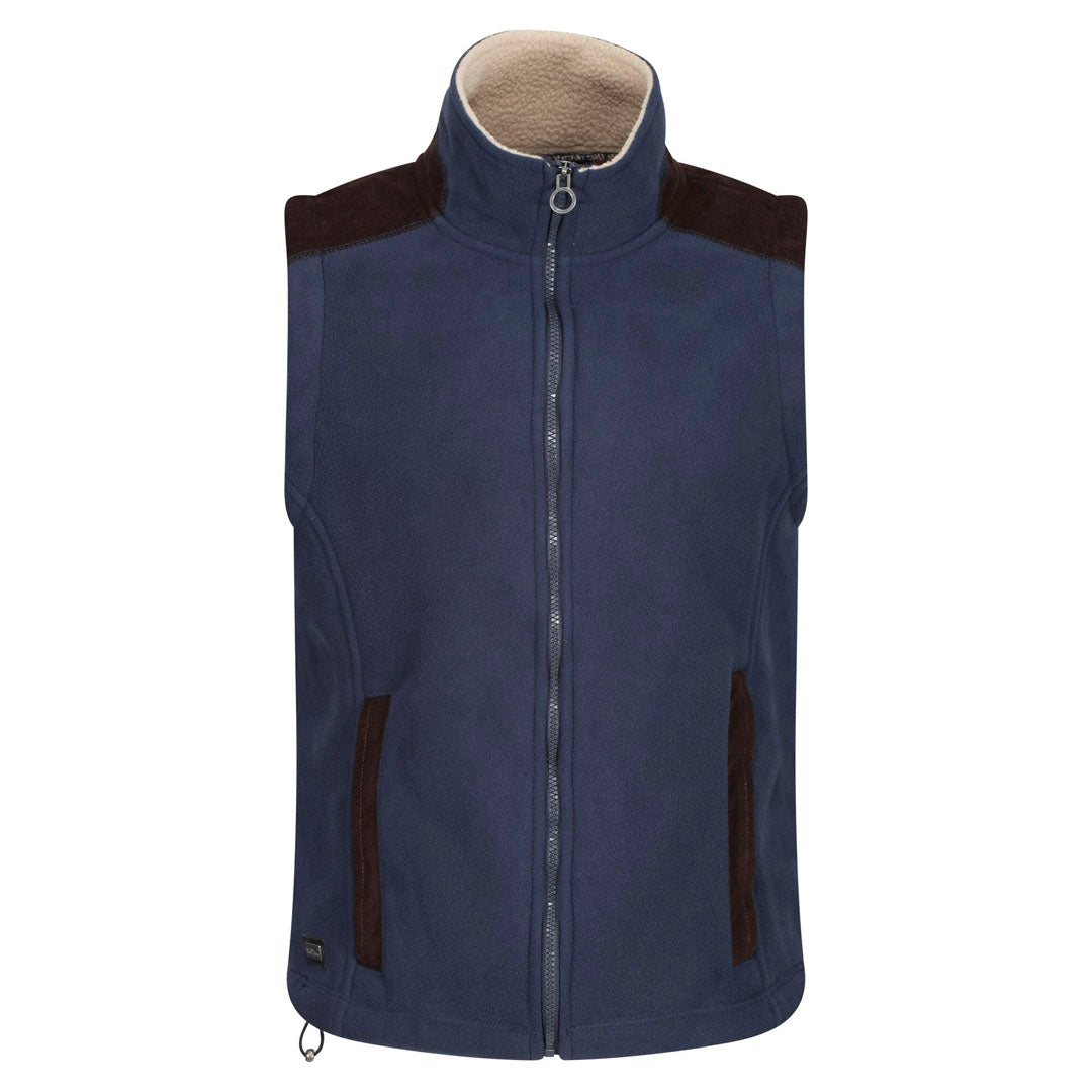 Regatta Professional Faversham Fleece Bodywarmer #colour_navy