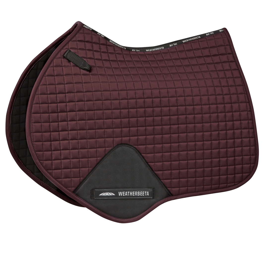 Weatherbeeta Prime Jump Saddle Pad #colour_mulberry