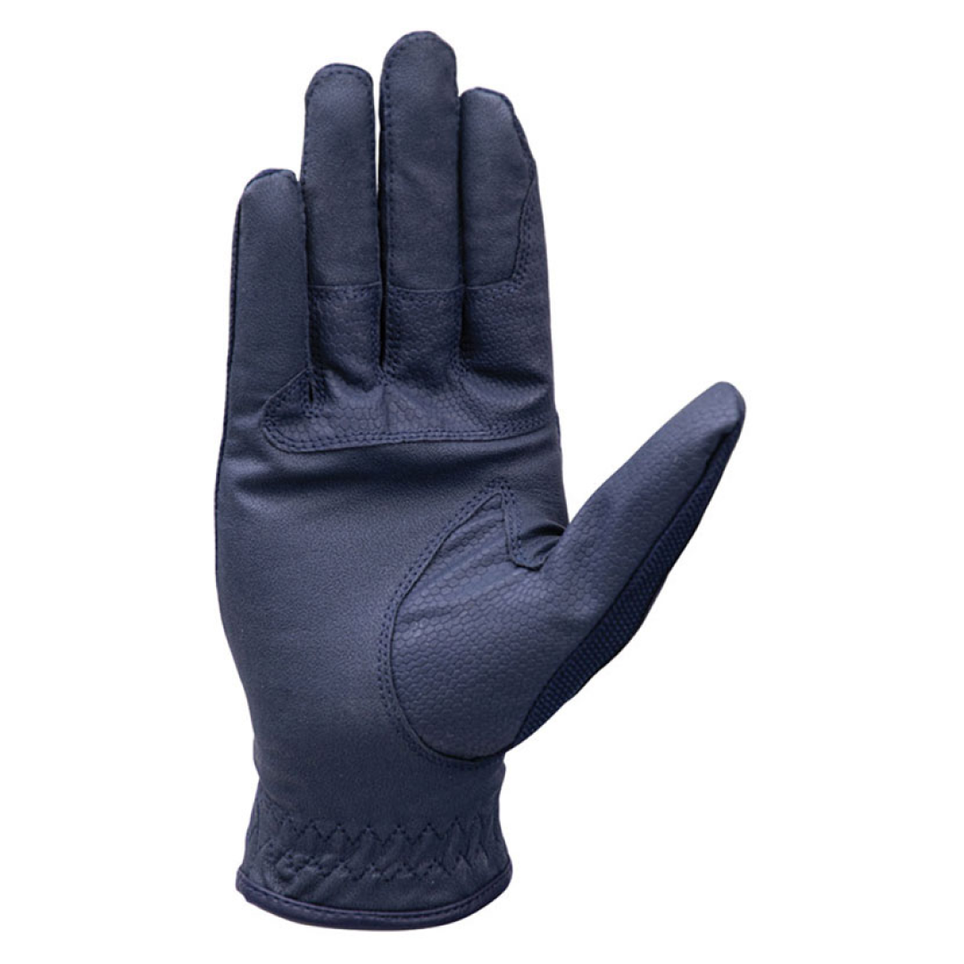 Coldstream Next Generation Blakelaw Diamante Riding Gloves #colour_navy-silver