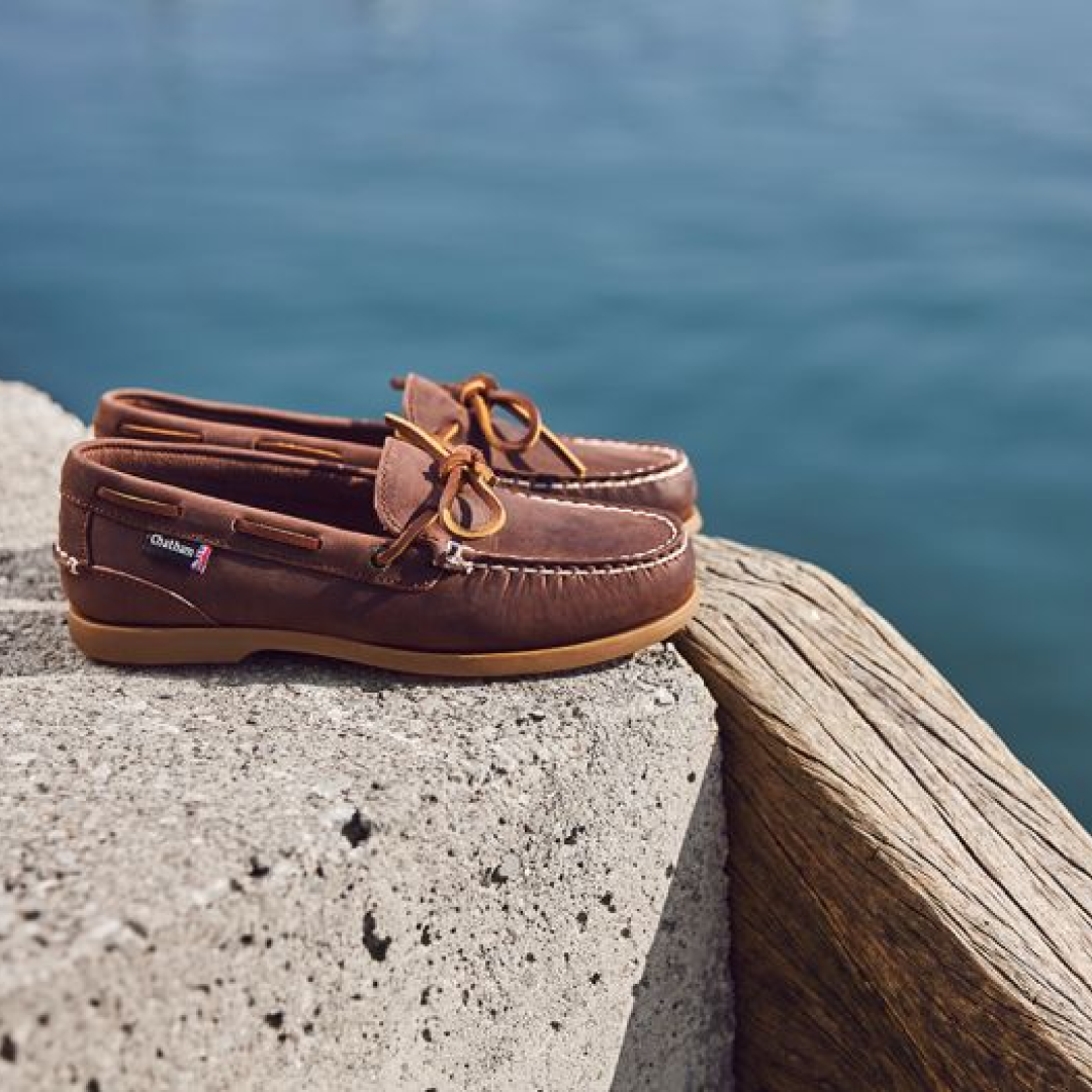 Chatham Ladies Olivia G2 Premium Nubuck Slip On Deck Shoes