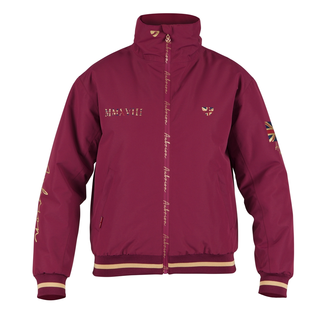 Shires Aubrion Team Ladies Jacket #colour_mulberry