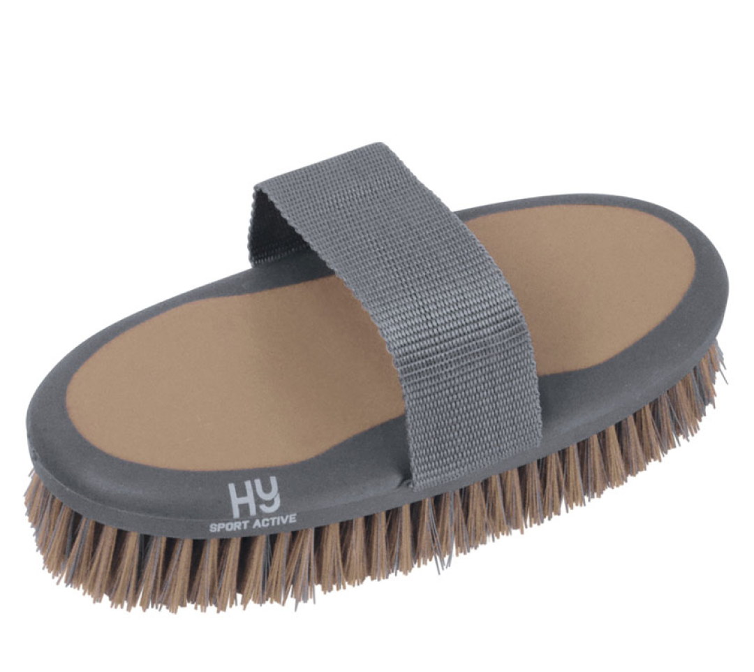 Hy Sport Active Sponge Brush #colour_desert-sand
