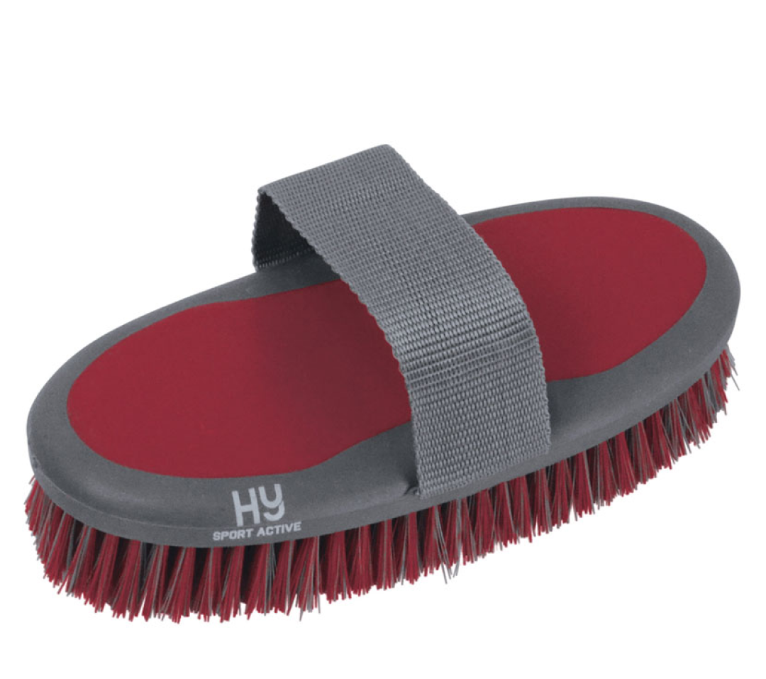 Hy Sport Active Sponge Brush #colour_vivid-merlot