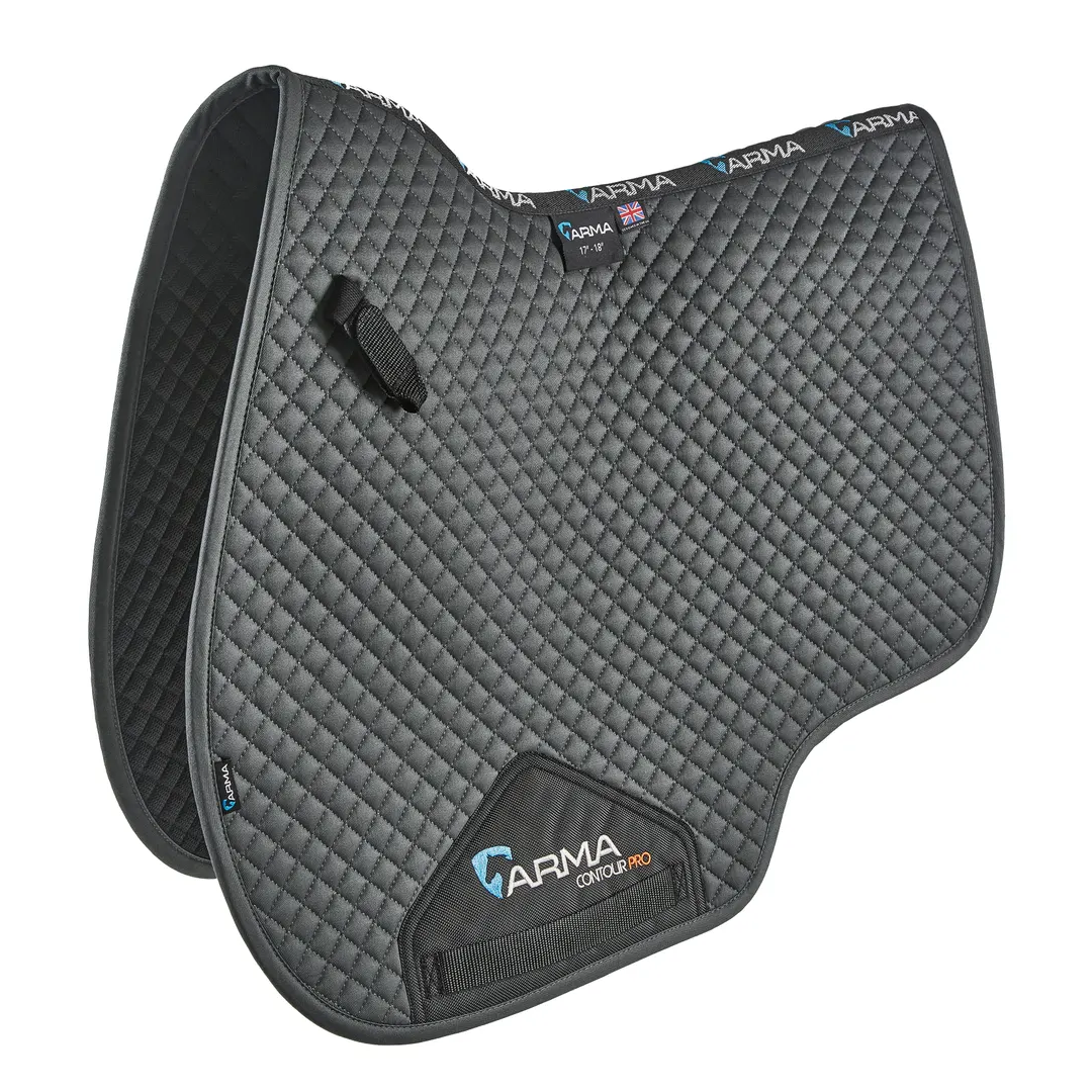 Shires ARMA Euro Cut Saddlecloth #colour_grey