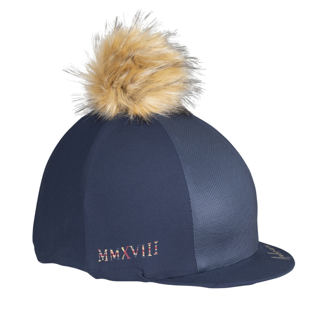 Shires Aubrion Team Hat Cover #colour_dark-navy