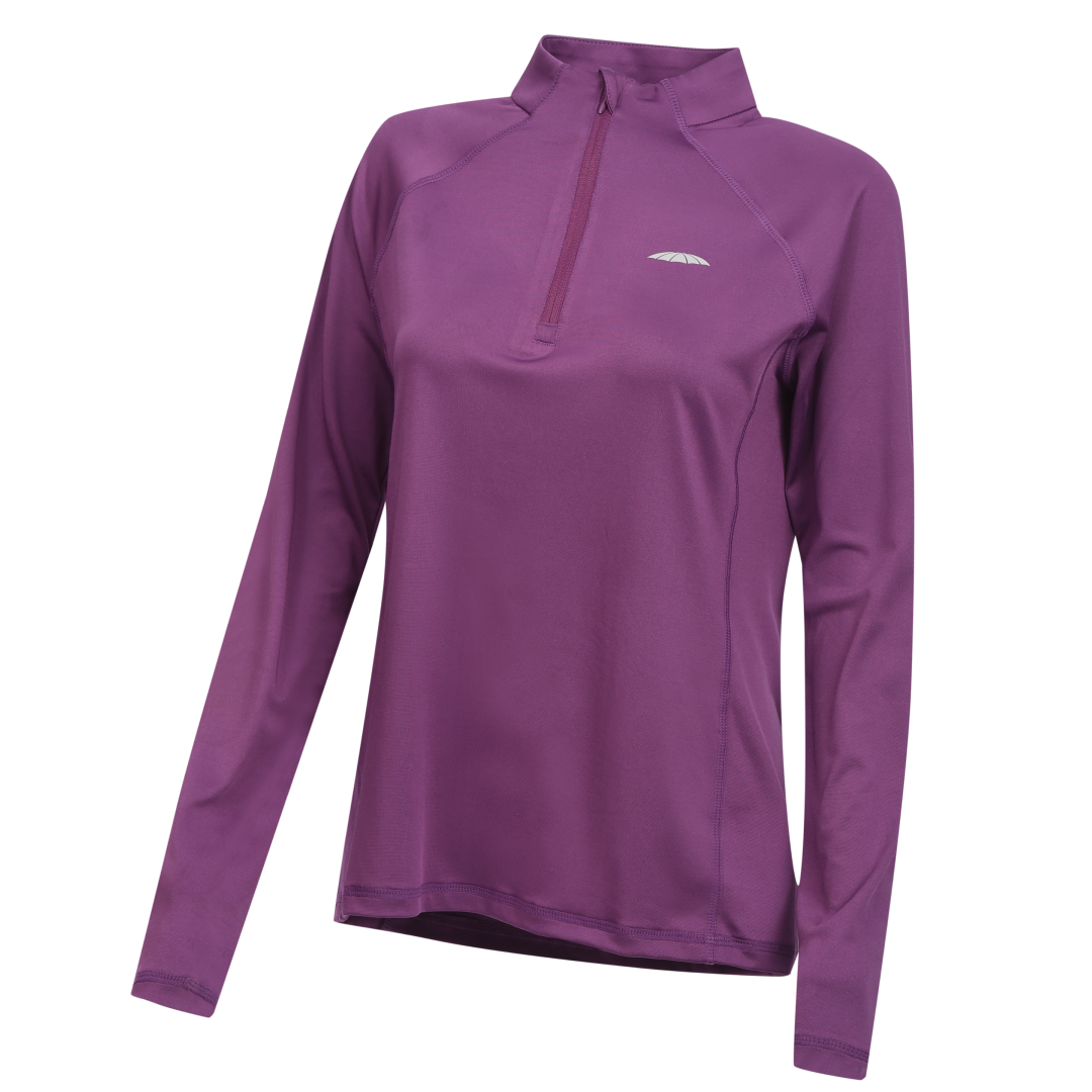 Weatherbeeta Prime Long Sleeve Ladies Top #colour_violet