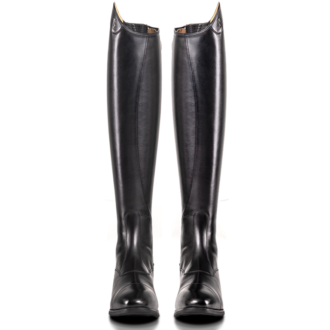 Tredstep Ireland Black Regular Fit Medici II Dress Riding Boot #colour_black