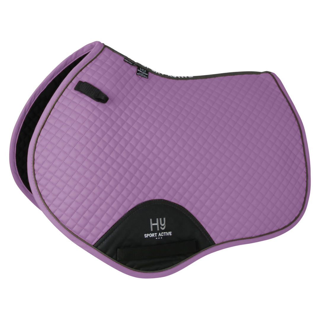 HyWITHER Sport Active Close Contact Saddle Pad #colour_blooming-lilac