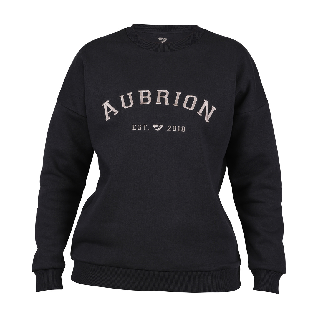 Shires Aubrion Ladies Serene Sweatshirt #colour_black