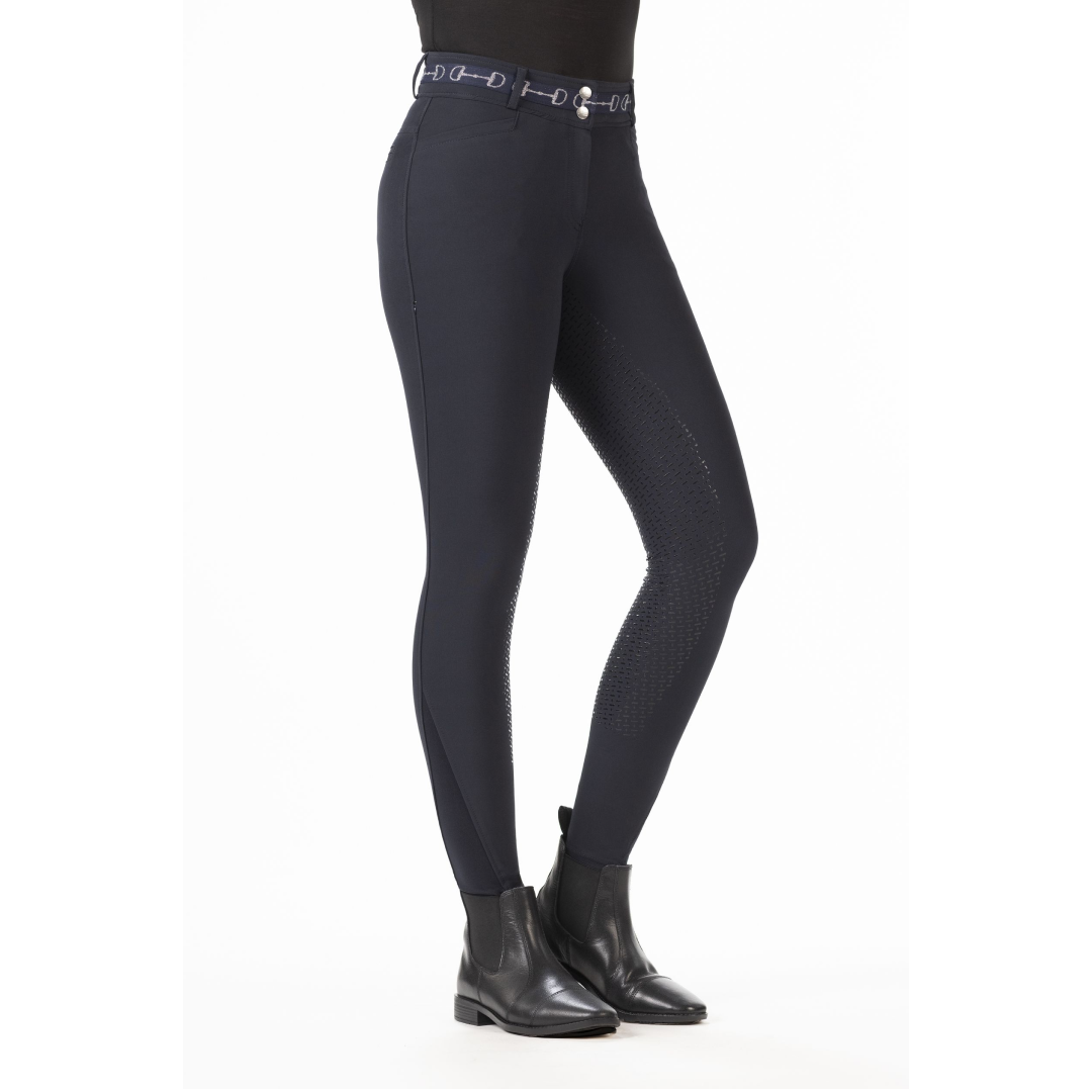 HKM Monaco Style Silicone Full Seat Riding Breeches
