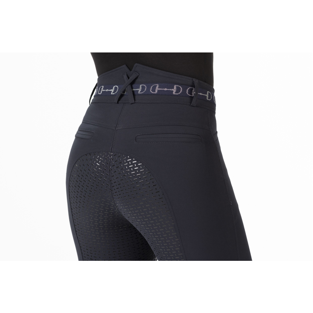 HKM Monaco Style Silicone Full Seat Riding Breeches