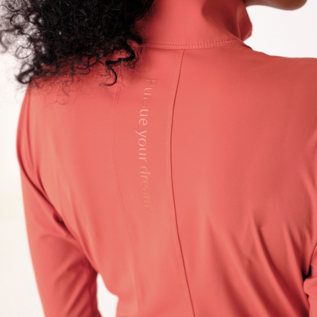 PS of Sweden Toska Long Sleeve #colour_burnt-orange