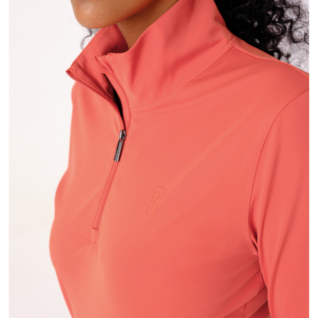 PS of Sweden Toska Long Sleeve #colour_burnt-orange