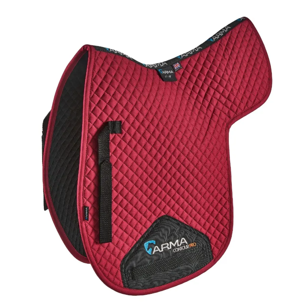 Shires ARMA Numnah #colour_raspberry