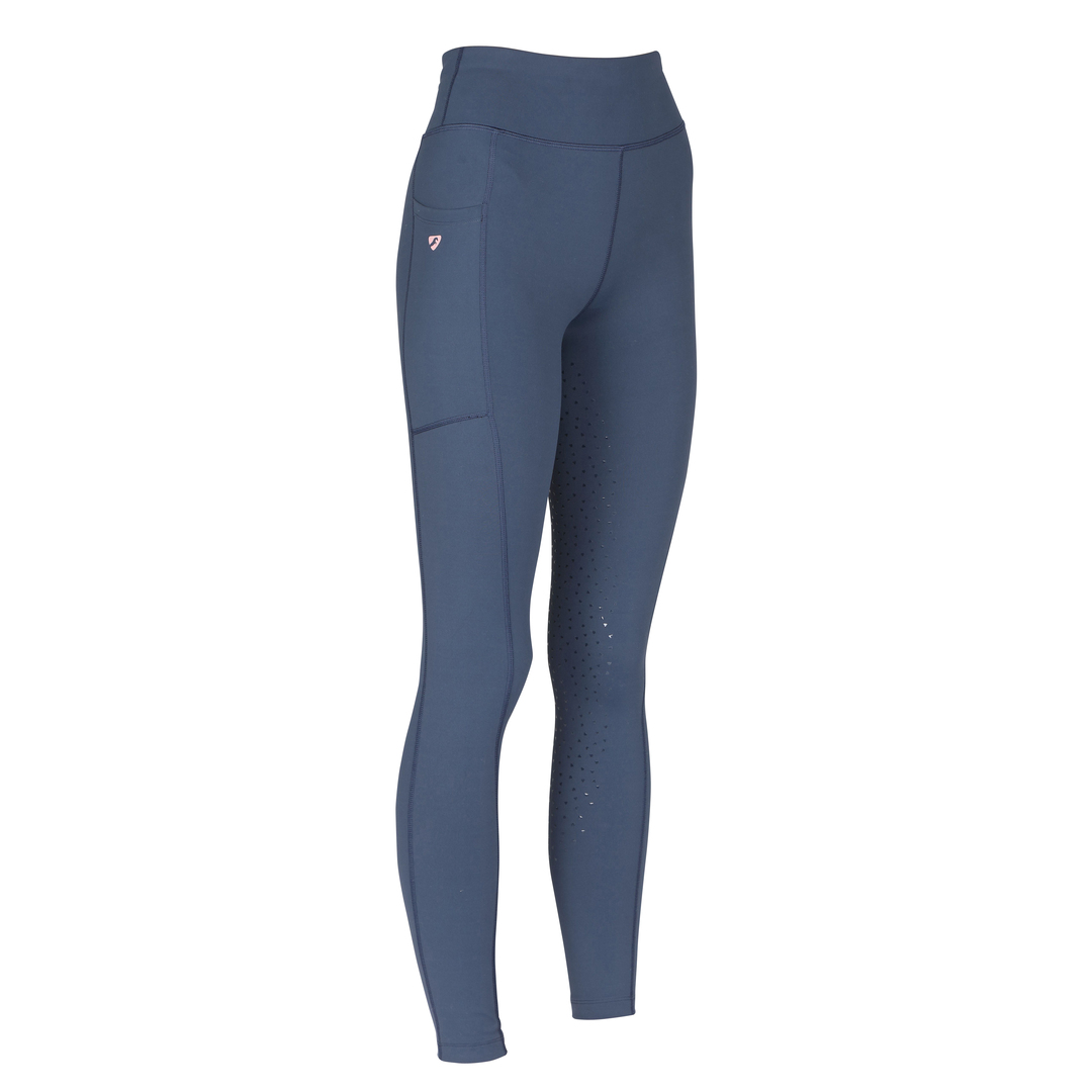 Shires Aubrion Ladies Non-Stop Riding Tights #colour_navy