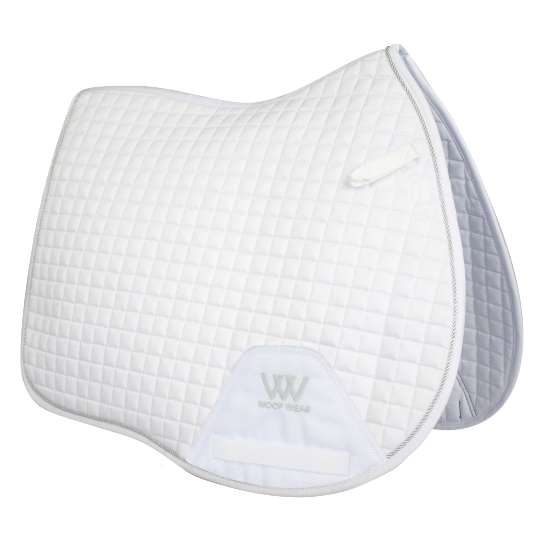 Woof Wear Colour Fusion GP Saddlecloth #colour_white