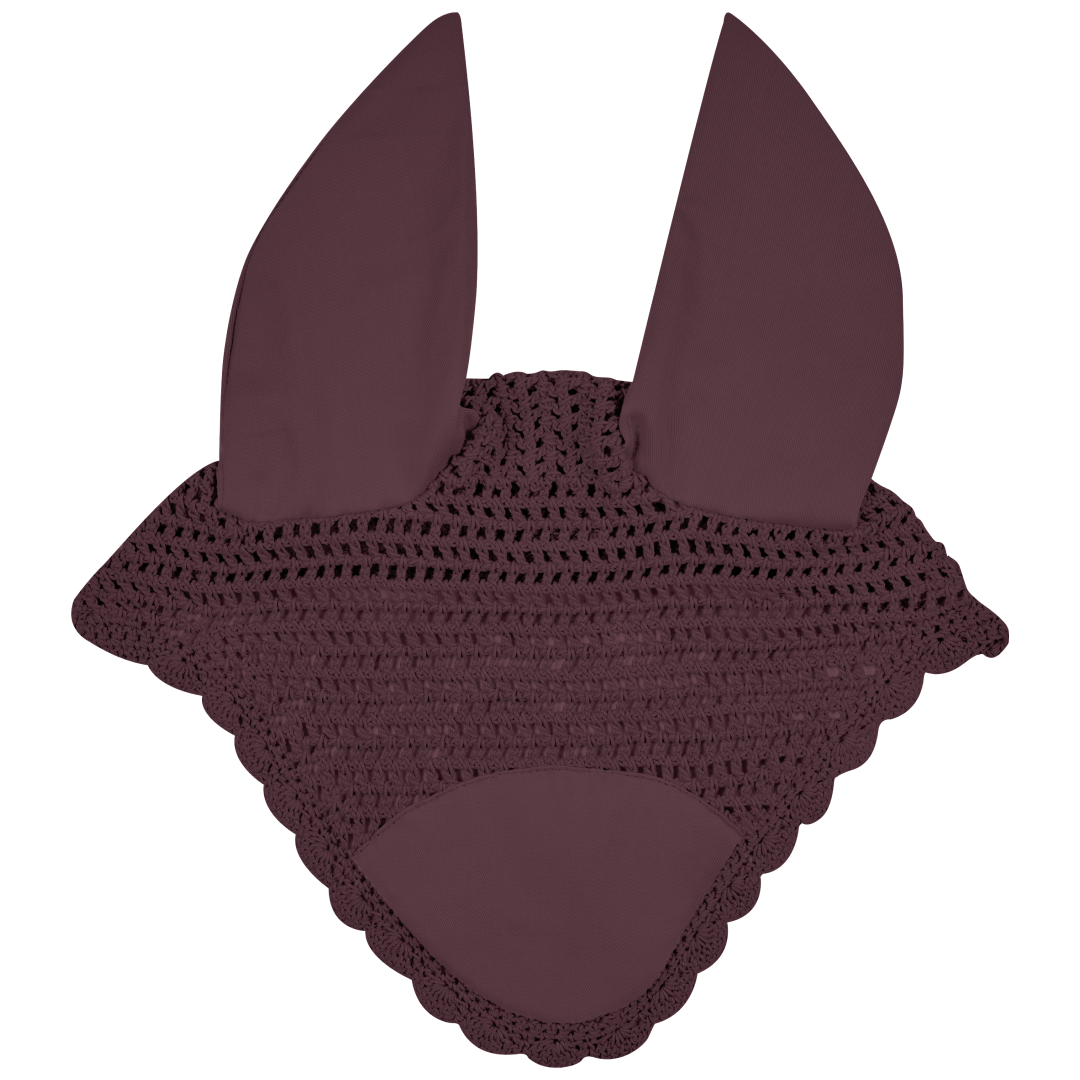 Weatherbeeta Prime Ear Bonnet #colour_mulberry