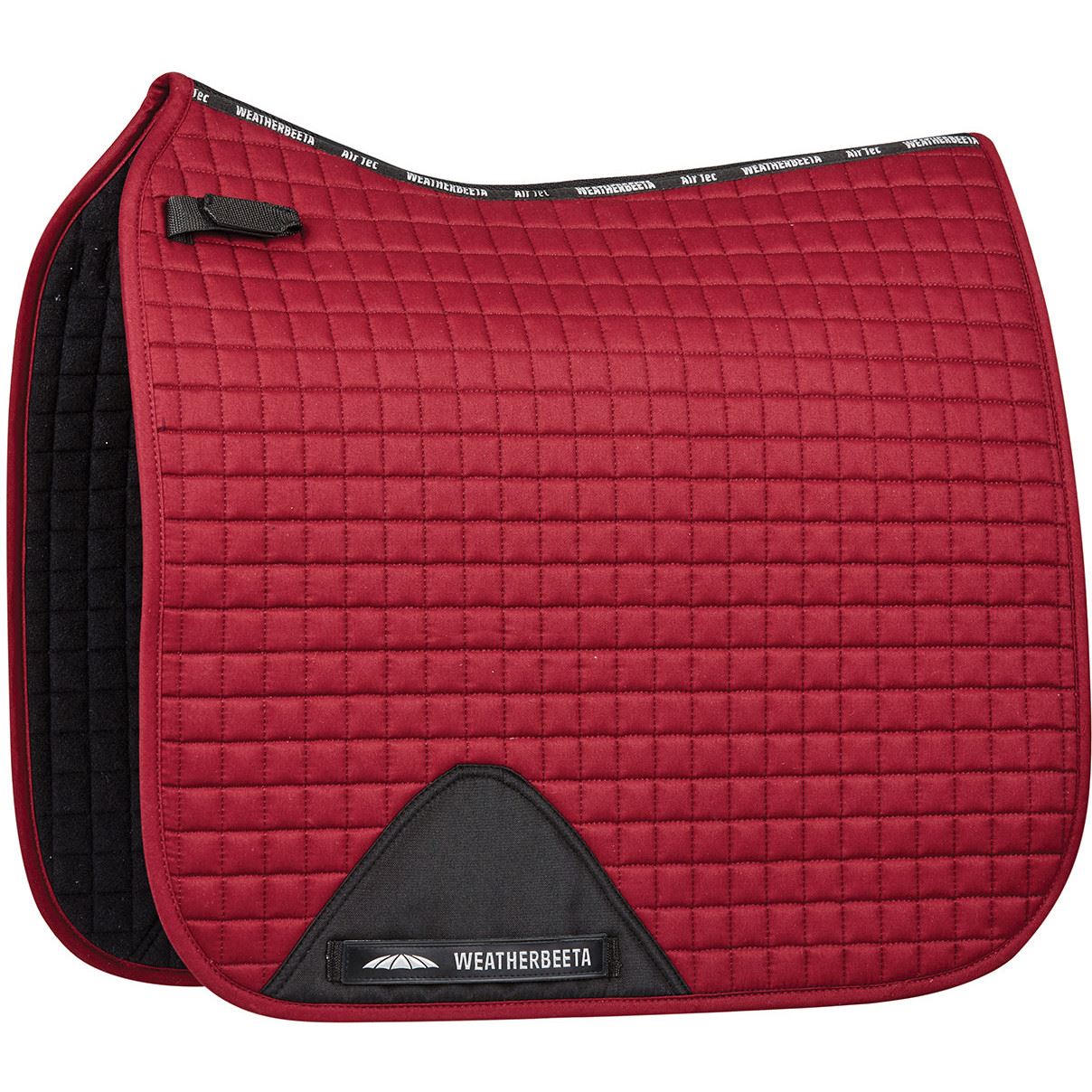 Weatherbeeta Prime Dressage Saddle Pad #colour_maroon