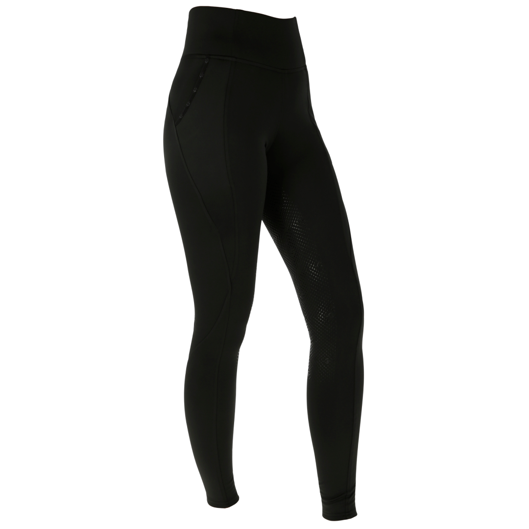 Covalliero Children's Riding Tights #colour_black