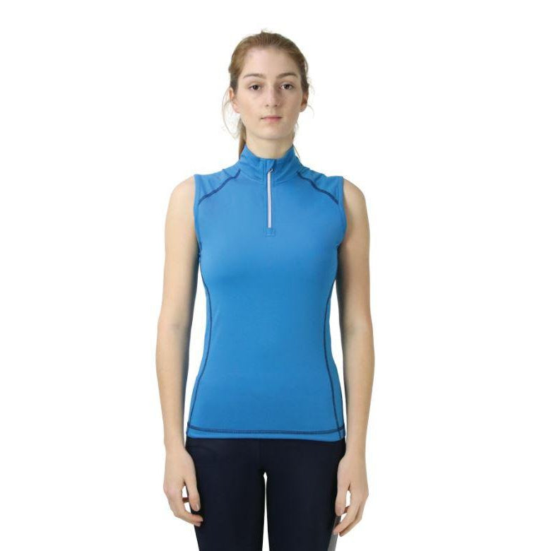 Hy Sport Active Sleeveless Top #colour_aegean-green
