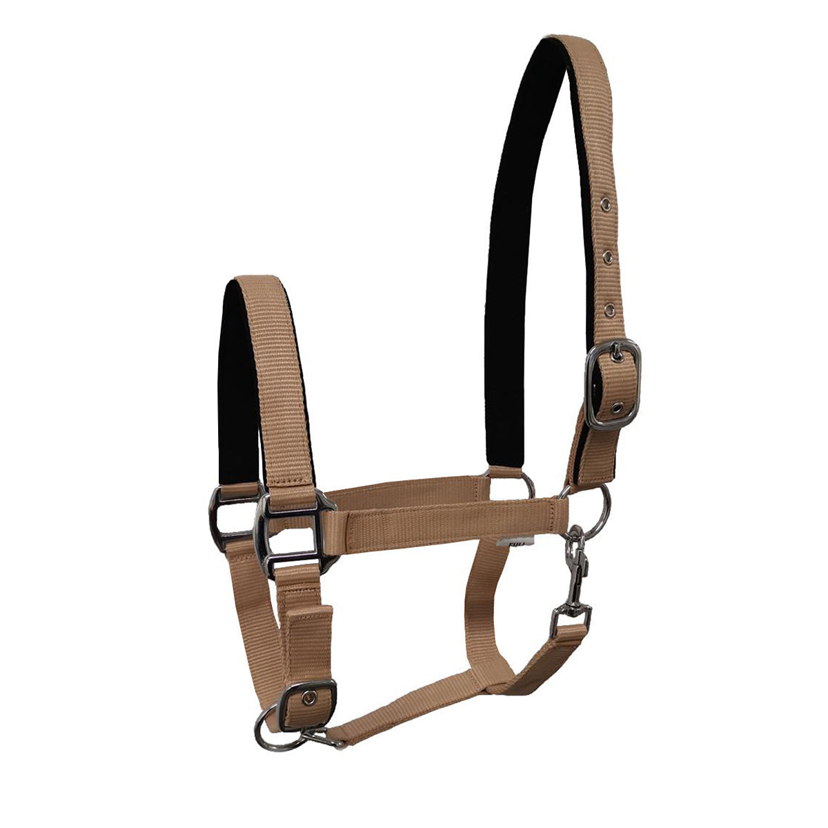 GS Equestrian Padded Head Collar #colour_beige