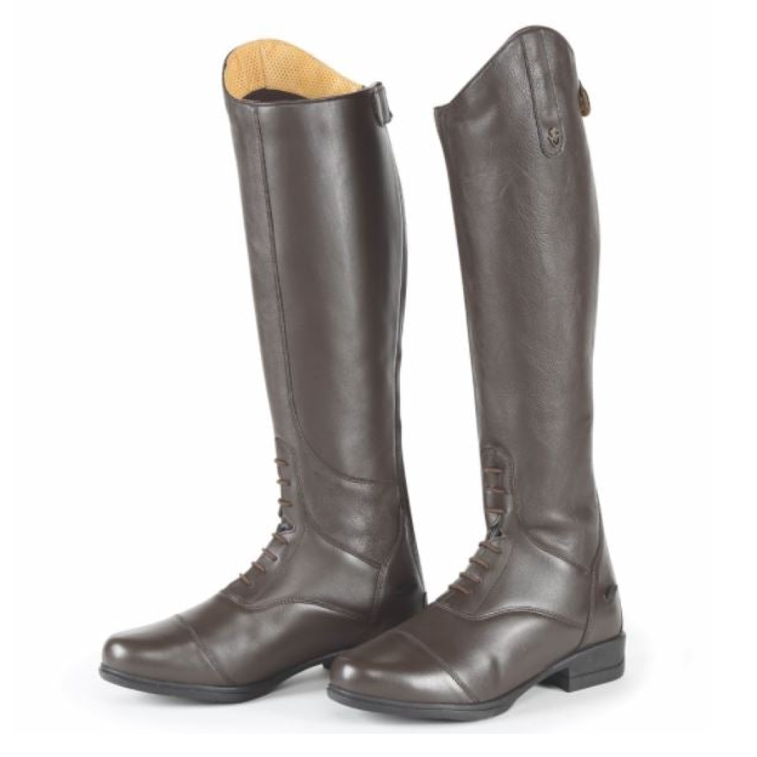 Moretta Gianna Children's Riding Boots #colour_brown