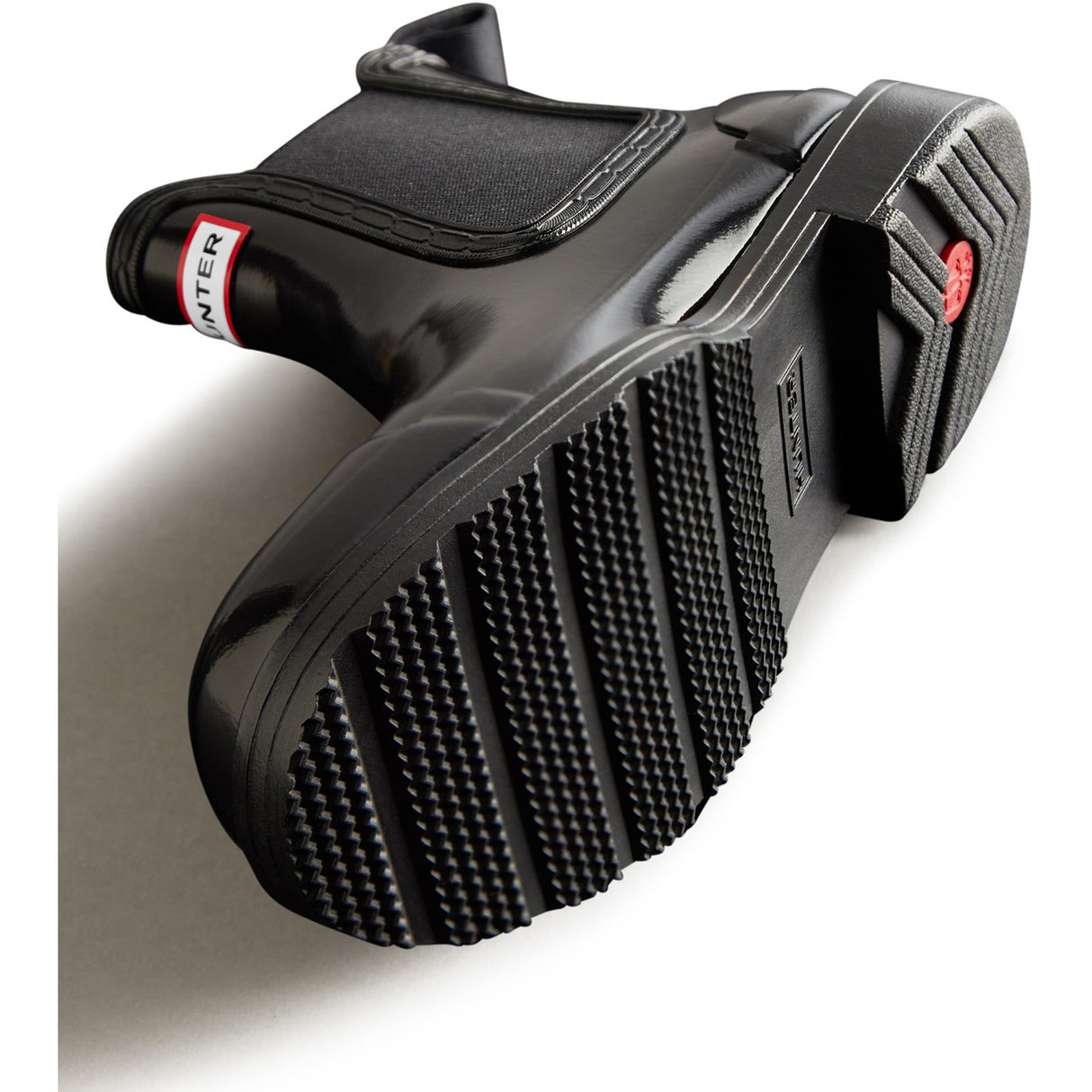 Hunter 레이디스 특공대 광택 첼시 부츠