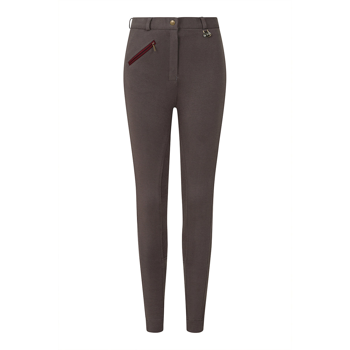 GS Equestrian Carol Ladies Two Tone Silicone Full Seat Jodhpurs