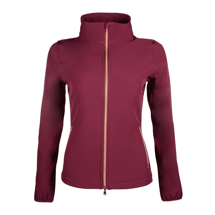 HKM Lily Softshell Jacket #colour_wine-red