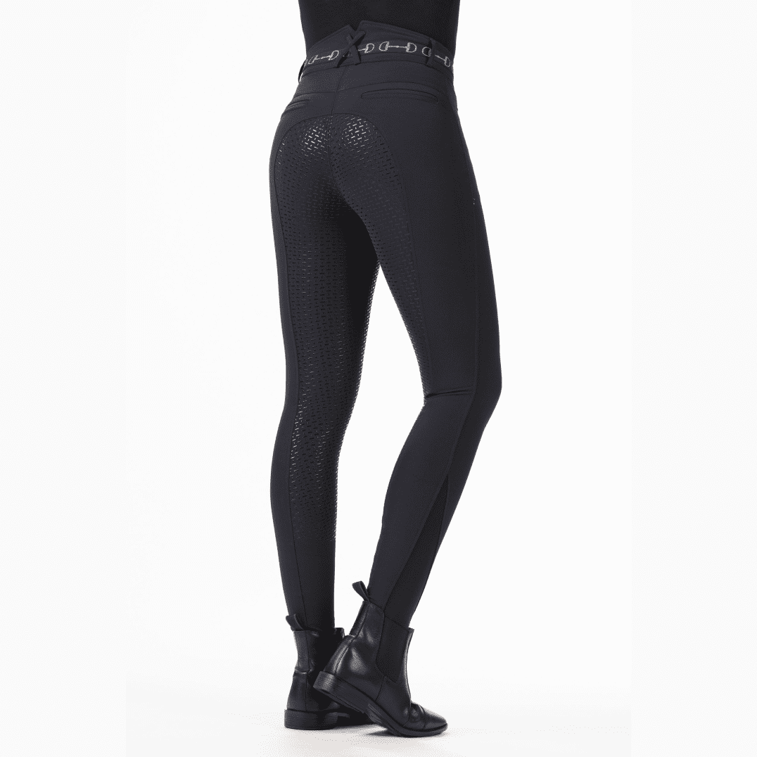 HKM Monaco Style Silicone Full Seat Riding Breeches